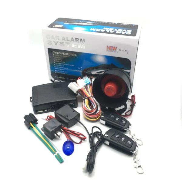 Afritec Car Security Alarm System, Central Door Locking-Locks, Engine cut-out/cut-off and Automatic door lock