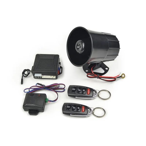 Autowatch Alarm System, Remote control immobiliser, Standard siren, Glass break sensor and Keyless entry